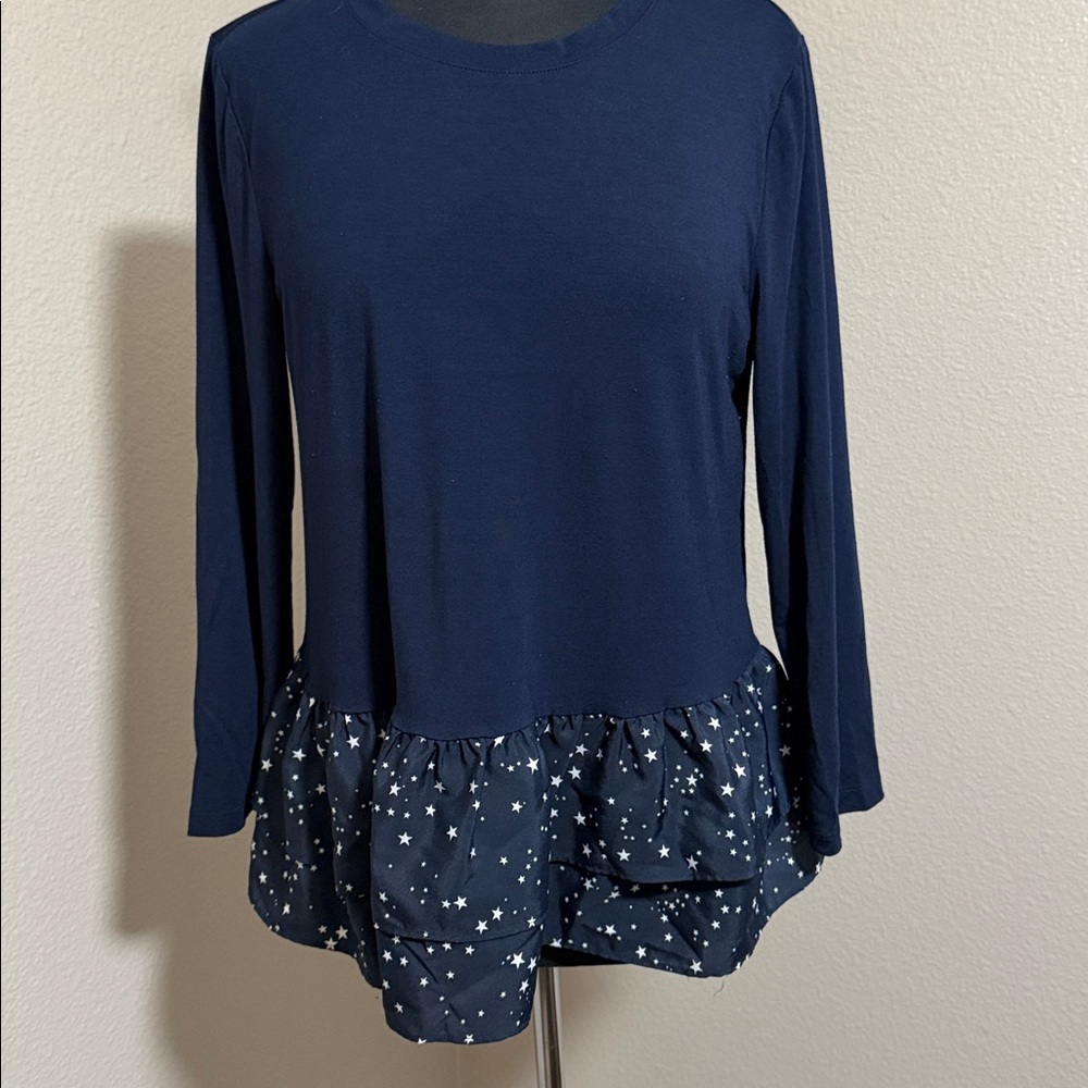 Kate Spade Black Broome Street Top